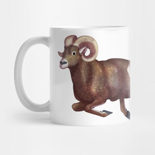 Cozy Bighorn Sheep Mug